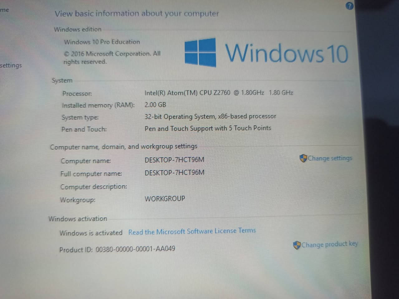 السلام عليكم
🔥📱 للبيع أيباد HP بحالة ممتازة 🔥📱
فرصة لا تعوض! جهاز HP نظيف جداً ومستخدم استخدام خفيف ✨
السعر 135 ألف متوفر توصيل 
مناسب للدراسة 📚، تصفح الإنترنت 🌐، مشاهدة الأفلام 🎬، وألعاب خفيفة 🎮
💻 المواصفات:
✔️ نظام Windows 10 مفعل
✔️ معالج Intel Atom
✔️ رام 2GB
✔️ شاشة لمس تدعم 5 نقاط لمس ✋
✔️ بطارية جيدة 🔋
✔️ الجهاز شغال 100% بدون مشاكل
الجهاز مرتب وجاهز للاستخدام مباشرة 👌
السعر مناسب وقابل للنقاش للجادين فقط 💰
📍 للتواصل خاص أو واتساب
***********
***********
