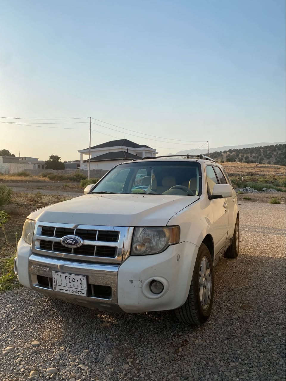 Ford escape model 2010
٦ پستن زۆر بەقوەتە 
سەیارەکە بەنزین و غازی ایتالیە 
سەیارەکی نەرموو بە قوەتە
کوشین کارەبایی 
سوکان تەحکم 
سلایت
کوشین هیتەر
کوشین کارەبایی
گلوپی بن پیان و جیگای ئاو بیلاد
ئاوینە کارەبایی 
دەرکە بەسمە 
٤ جام کارەبایی 
تەبریت سارد و گەرم ❄️ 
Abs
Trakshn 
سەیارەکە بە عام سبوغ دەفرۆشم 
پشتی لیدانی هەیە
سەیارەکی نەرم و خۆشە 
سەیارەکە مەنەفیستە ئەوەلیاتی بەشەرت
غرامەی بە شەرت نییە 
سەیارەکی عایلیە گەنجانەیە
 بلندە بۆ ئاقار و سەفرە دەرەجە یەکە 
سەعری ٤٥ وەرەقە و مەجالەکی برایانە 
رەقەم تەلەفۆن (***********)
(واتس ئاپ و ڤایبەری) لەسەرە مشتەری نامە بنیرە لە خزمەتم أربيل, العراق
