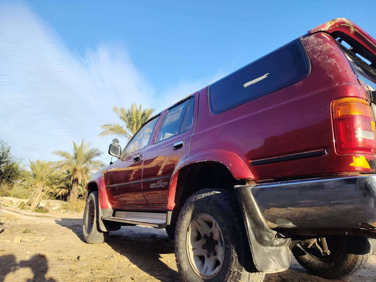 السلام عليكم
تويوتا هايلوكس سورف رنر موديل 92 بلاد
كير ومحرك ففيتي جدد وكهربائيات دوشمة
سنوية لل ٢٠٣٠ رقم نجف تحويل ثانيوم السعر ٥٠ وبيها مجال
رقم موبايل ***********
