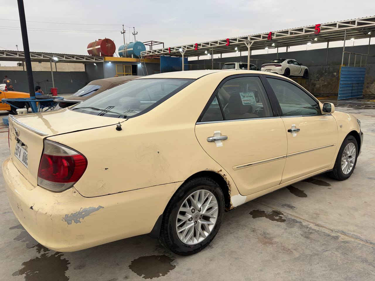 سلام عليكم
كامري 2004
حادث جاملغ الايمن الامام والخلفي  بدون حادث قوي  صبغ حزام بدون قماره  
محرك ٢٤٠٠ /٤ سلندر مكفول جديد حاويه كير جديد.
تبريد كهربائيات تمام
صدر امامي خلفي جديد 
تخم تاير جديد
داخل نضيف
سيارة باسمي رقم دولي لغاية ٢٠٢٩
السعر 69 وبيه مجال 
***********
***********
مكاني واسط كوت
