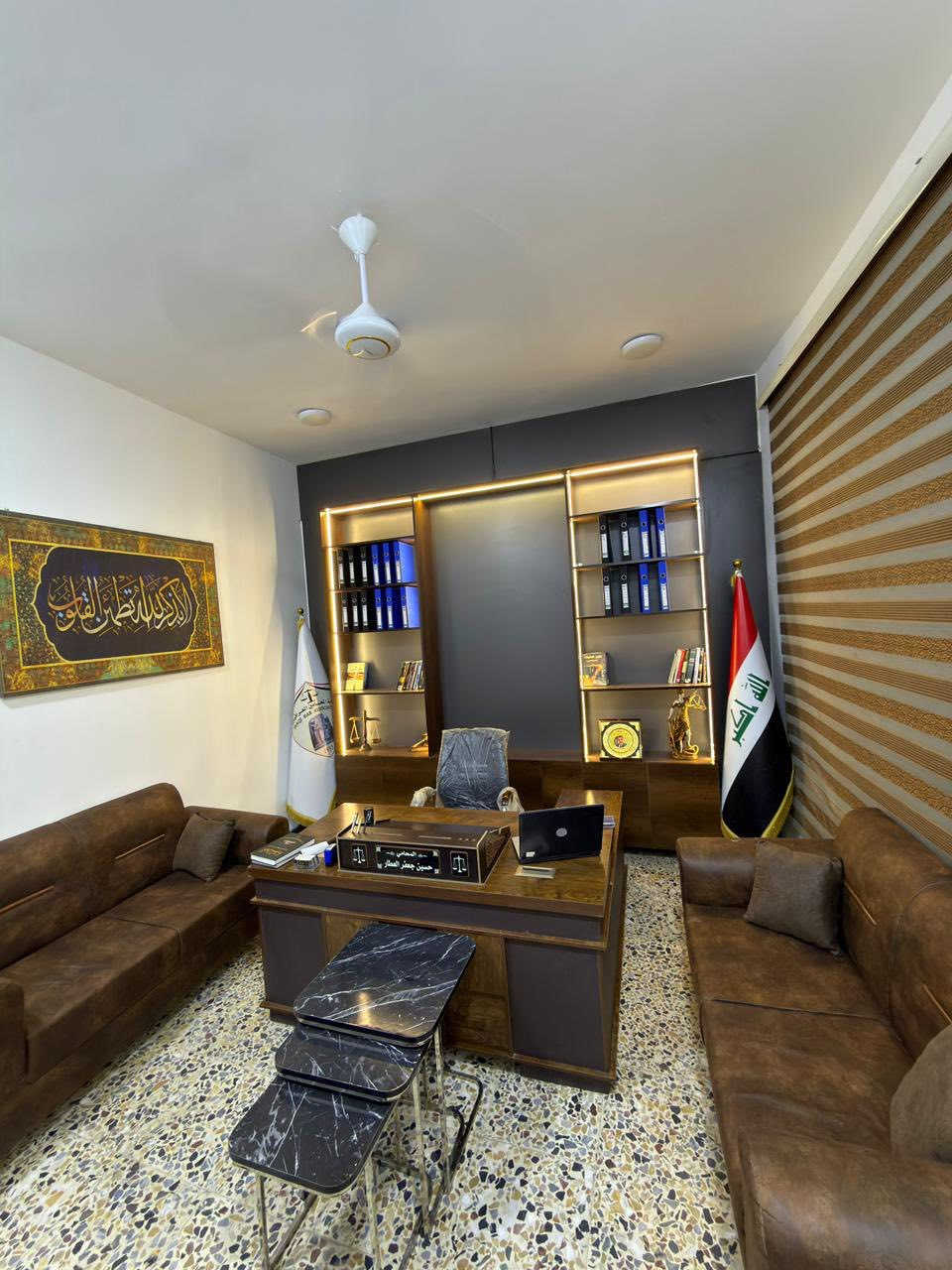 عمل مكتب محاما مع تعديل شي بصيط من التصميم للاستفسار ***********
