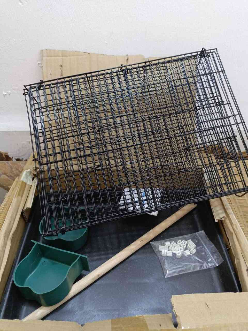 قفص طيور قابل للتركيب يجي مطبك قياس موضح 
سعره 10 الف


**إذا كنت صاحب هذا الإعلان وتريد حذفه لأي سبب، رجاءا أرسل رسالة إلى الدعم الفني**