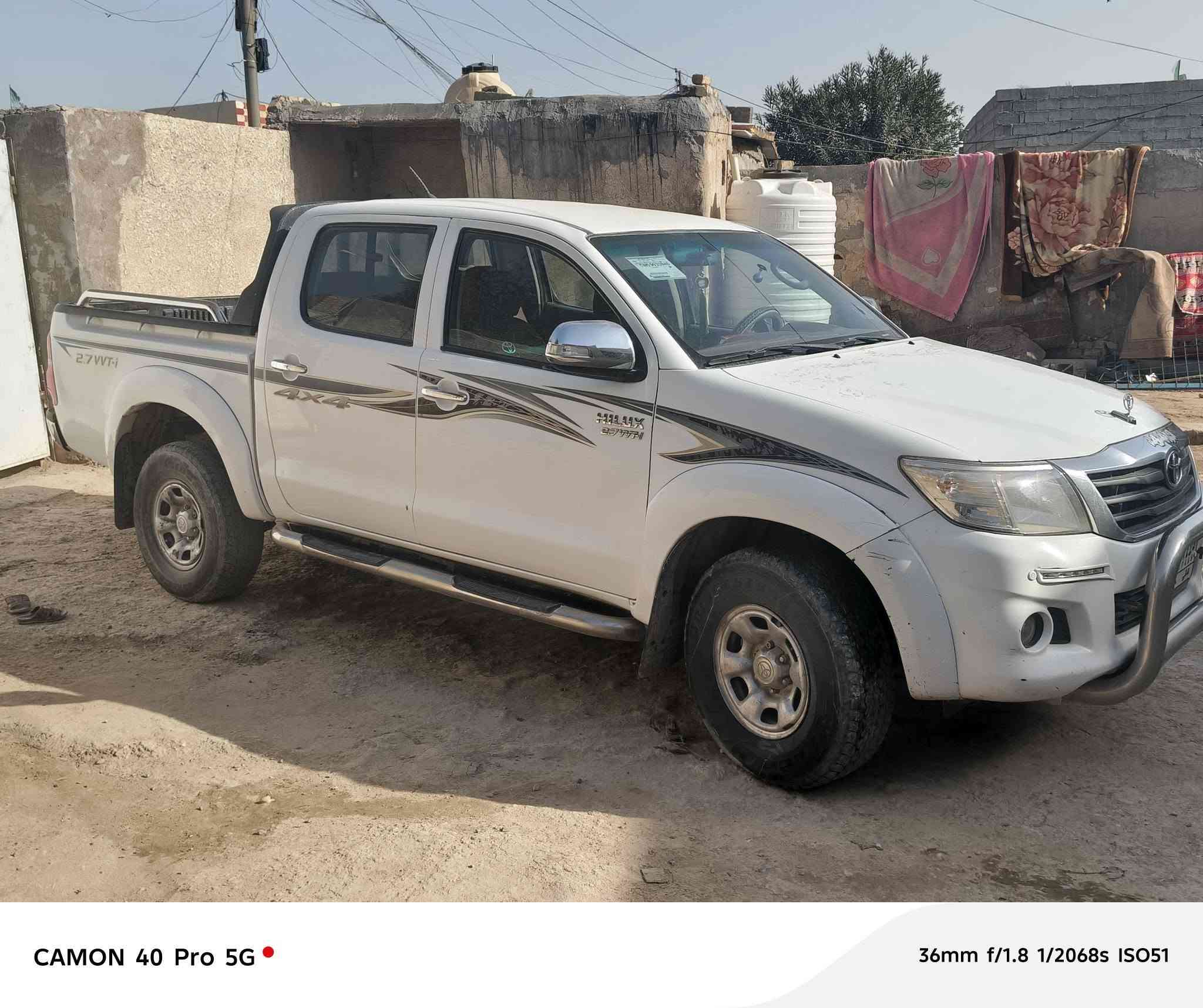 سياره هايلوكس فور ويل كير عادي رقم مثنى موديل 2015 مكفوله للاستفسار
إلا تصال على رقم ***********

مكاني حي اور سبع قصور بسمي السياره
