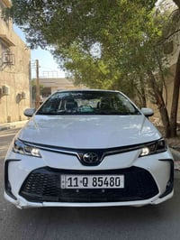 للبيع كورلا ٢٠٢٤هايبرد  رقم بغداد بأسمي   فتحه   بصمه   كراسي جلد   قط...