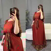 فستان نسائي • زبدة تركي • فري سايز