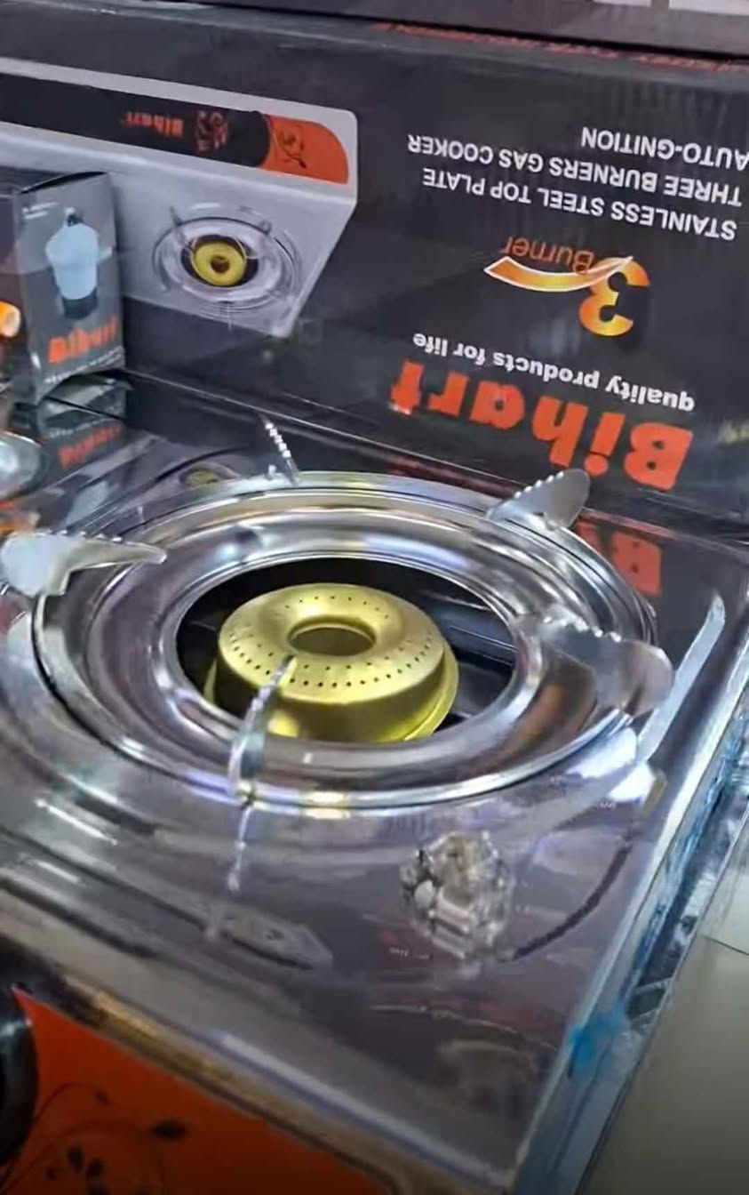 طباخ غاز منضدي 3 عيون
هيكل خارجي من الستنلس ستيل

جداحة داخلية تعمل عند الضغط

الملحقات: منظم غاز \+ صوندة بطول 1 متر + قفيص عدد 2
يوجد خدمة توصيل لجميع المحافظات بغداد, العراق


**إذا كنت صاحب هذا الإعلان وتريد حذفه لأي سبب، رجاءا أرسل رسالة إلى الدعم الفني**