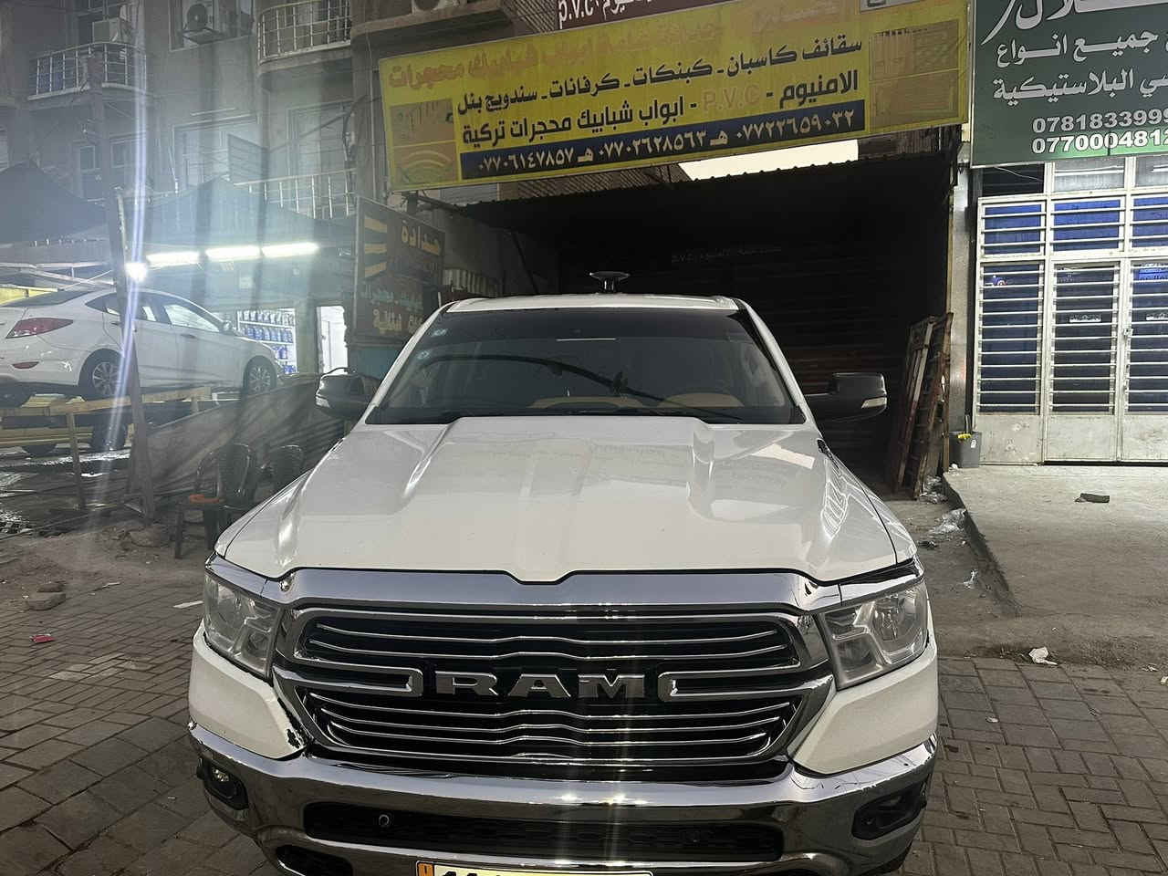 سلام عليكم دوج رام موديل 19 رقم بغداد ميز السعر 23 وبيه مجال رقم *********** مكين 8 سلندر
