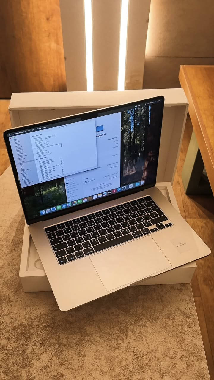 Macbook Air M2
512 GB Hard
8 GB Ram
Battery 100%
Cycle 20
15 inch
Gold
النظافه 100%
الجهاز عربي شرق اوسط وكاله ماستر العراق 
لمعرفه السعر  يرجى مراسله الصفحه او على الواتس
***********⁩
