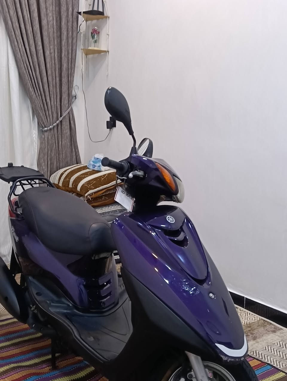 سلام عليكم اكزز ياباني نوزل كفاله عامه دراجة وكاله مكينه بشرط بلكارتونه كفرات اصليه لون بنفسجي  دراجه احله من الصور بس البجم موضح بلصوره الشراي يخابرني مكاني بغداد الشعب ***********
