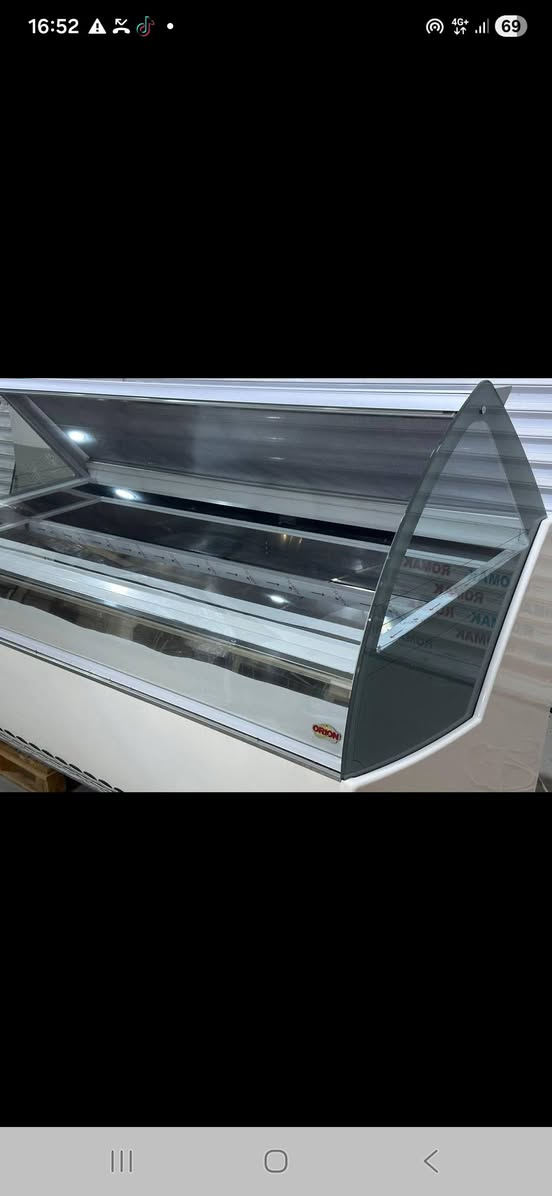 عارضة ايسكريم للدوندرمة  GELATO شركة اوريون الإيطالية 🇮🇹 ١٦ حوض او بلانك ٢٢٠ سم سنكل فيس دبل كومبريسر جديد بالكارتون غير مستخدم موديل ٢٠٢٢ اتصلو بنا واتساب العنوان السليمانية مدينة 🌆 الابتسامة 😊 نحن بخدمتك *********** /
