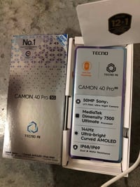 تكنو كامون 40 برو • 5G • صوت معطوب