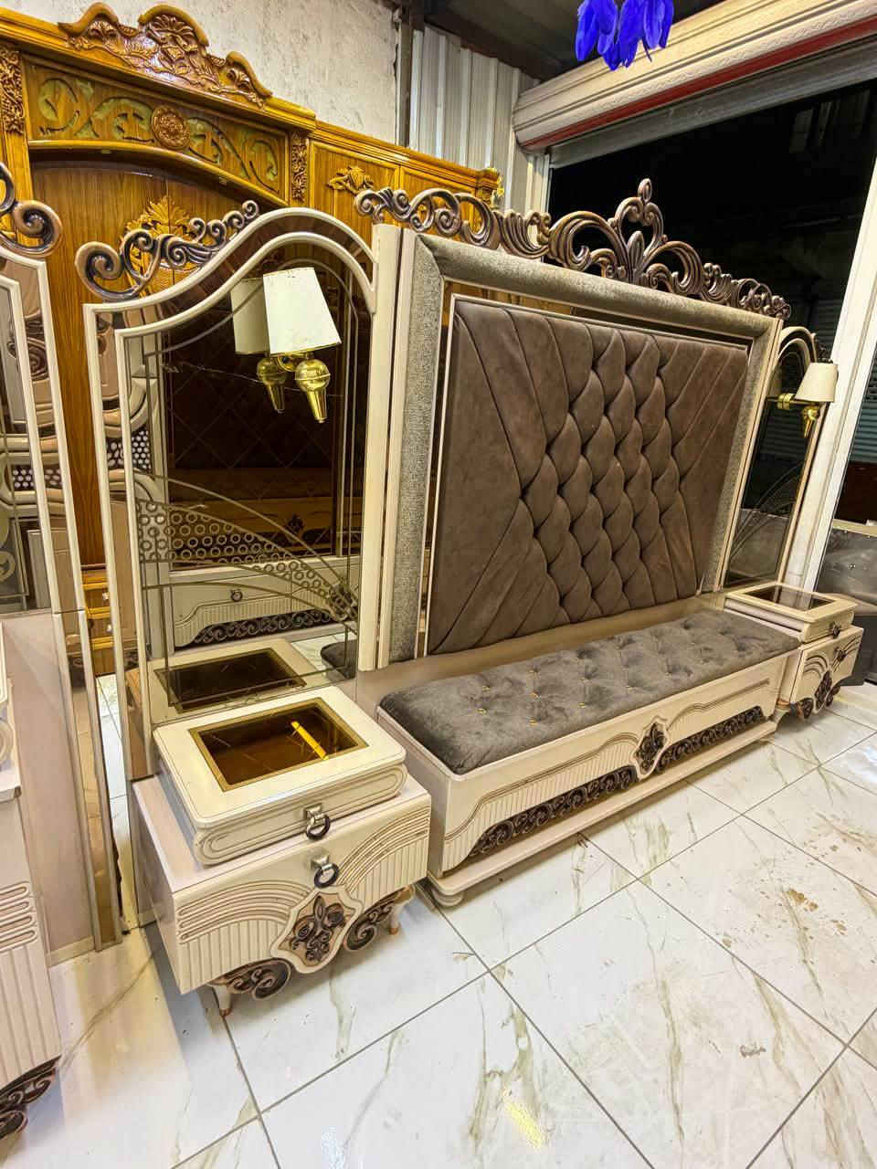 غرفة نوم تركي مستخدمة الشد والنقل مجاني بغداد ***********
