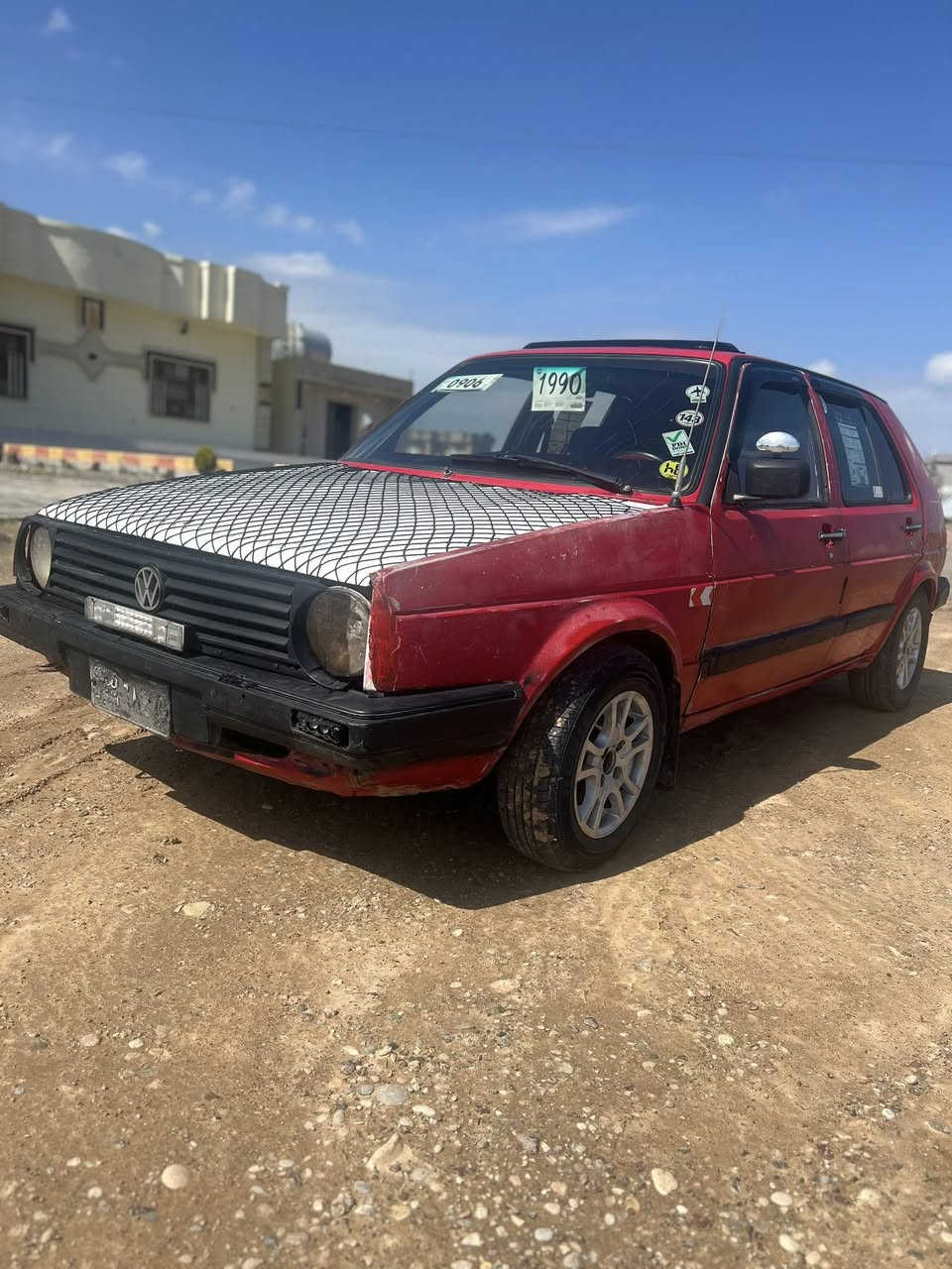 كولف للبيع  موديل95..رقم فحص أنبار…سياره جاهزه صدر تايرات كهربائيات كله شغاله..وغرفتهه حيل حلوه ..محرك بدايه صرف..أبيع حبل ومكفوله من العشائر والدوله ..السعر قفل. 16..خاص ما أجاوب..اتصل على ***********
