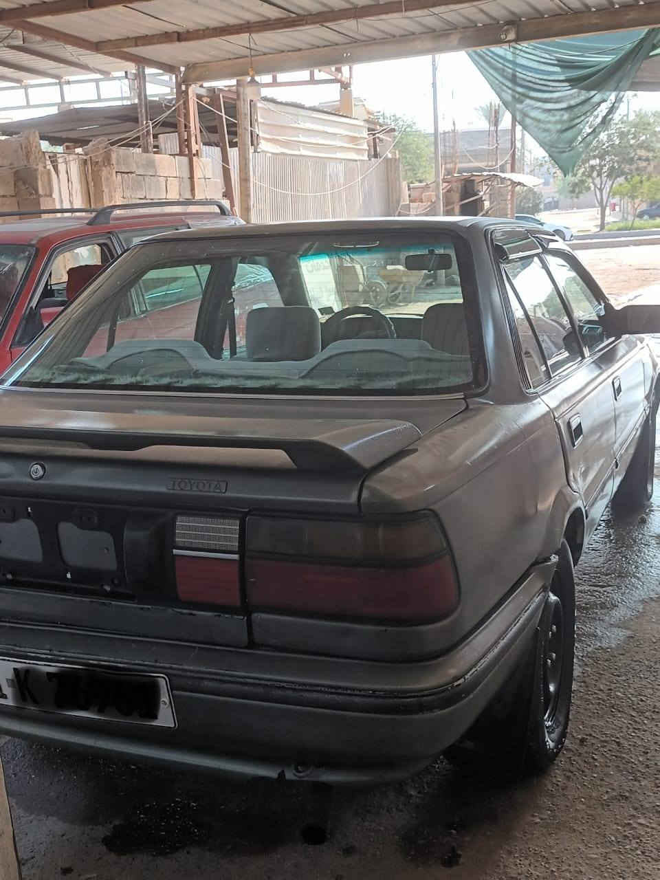 كورلا موديل 1991
محوره استيرن تحوير درجه اولى سيارة نضيفه كير محرك كهربائيات شرط كير اوتو تايرات باتري السياره كلها شغاله مناقصها شي بعد احلى من الصور رقم بغداد دولي بأسمنا تحويل مباشر سنويه لل 29  مكان السياره سامراء السعر  35 
رقم صاحب السياره اني مكلف بالنشر ***********
