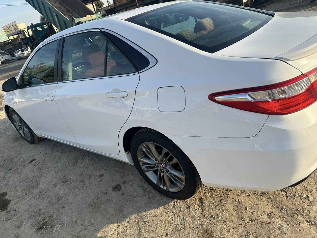 كامري ٢٠١٦SEوارد امريكي
بيها صبغ بلچاملغ الخلفي فقط ومبدل قبق الجنطه بلادي بچم كبس شرط سياره جديده ماشيه ١١٠ حقيقي گير ومحرك كله مكفول وموجود السونار بلصور موضح تفاصيل للاستفسار *********** 

مكان سامراء
