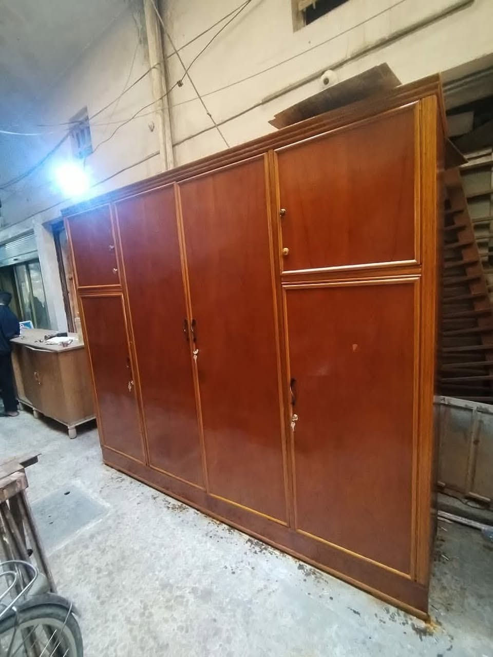 متوفر كناتير صاج درجى أولى خشب يخبل وجديد مستخدمات كلش قليل سعر مناسب مكاني ناصريه


**إذا كنت صاحب هذا الإعلان وتريد حذفه لأي سبب، رجاءا أرسل رسالة إلى الدعم الفني**