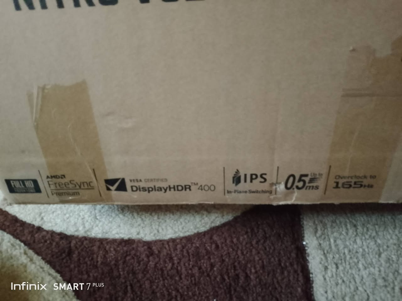 شاشة العاب للبيع مستعمله قليل وكلش نضيفه
المواصفات:
ips 
FHD
165 hz
0.5 ms
السعر 150 الف
توصيل عندي


**إذا كنت صاحب هذا الإعلان وتريد حذفه لأي سبب، رجاءا أرسل رسالة إلى الدعم الفني**