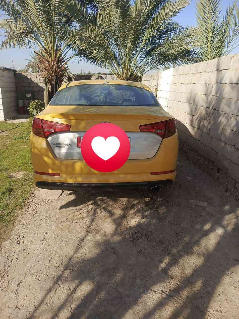 السلام عليكم ابتما موديل 2012 خليجي بدون حادث بيها بس فتح بنيد وجوملغات فتح بدون حادث السعر 110 بيها مجال رقم بغداد  ***********
