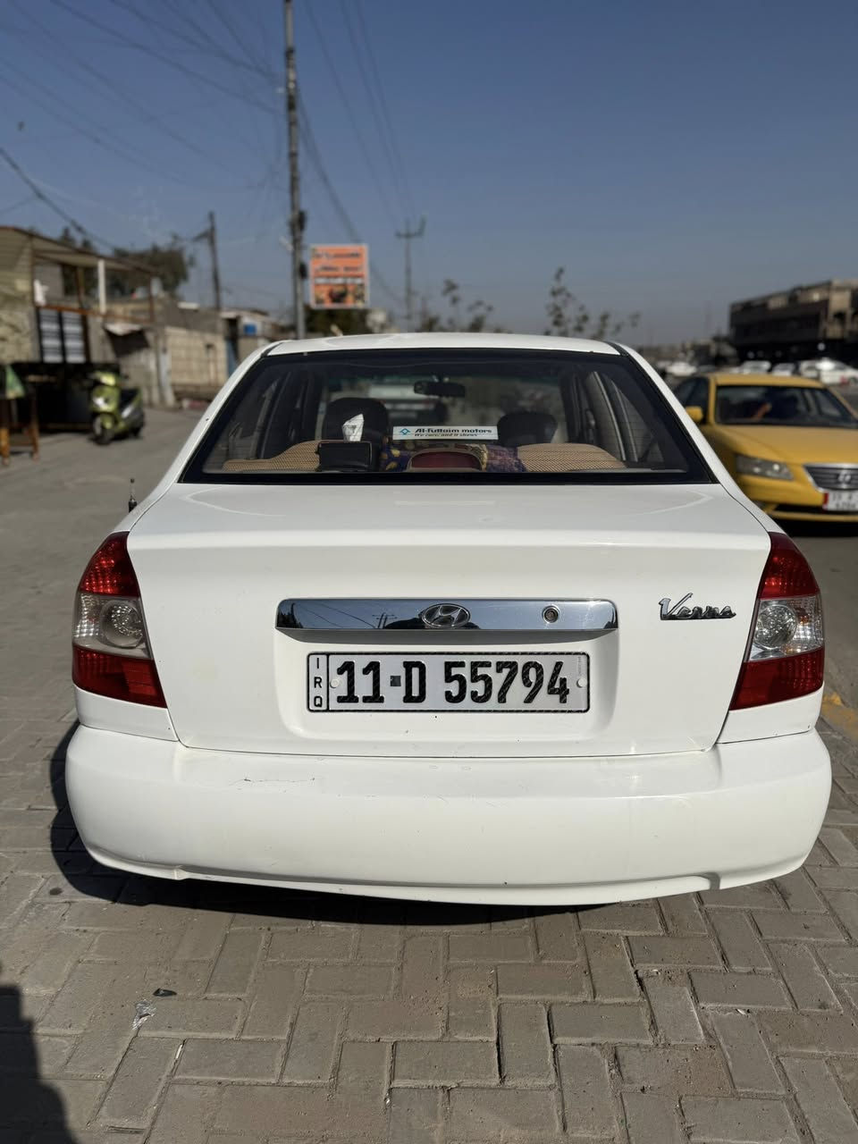 للبيع فيرنا أوتوماتيك 2012 مكفوله محرك كير تبريد ثلج تدفئه بدون صبغ فقط مكان التكشير رشيته يعني تكحيل شي بسيط الي يريد يستفسر يخابر للعلم السياره باسمي تحويل ثاني يوم الرقم***********
