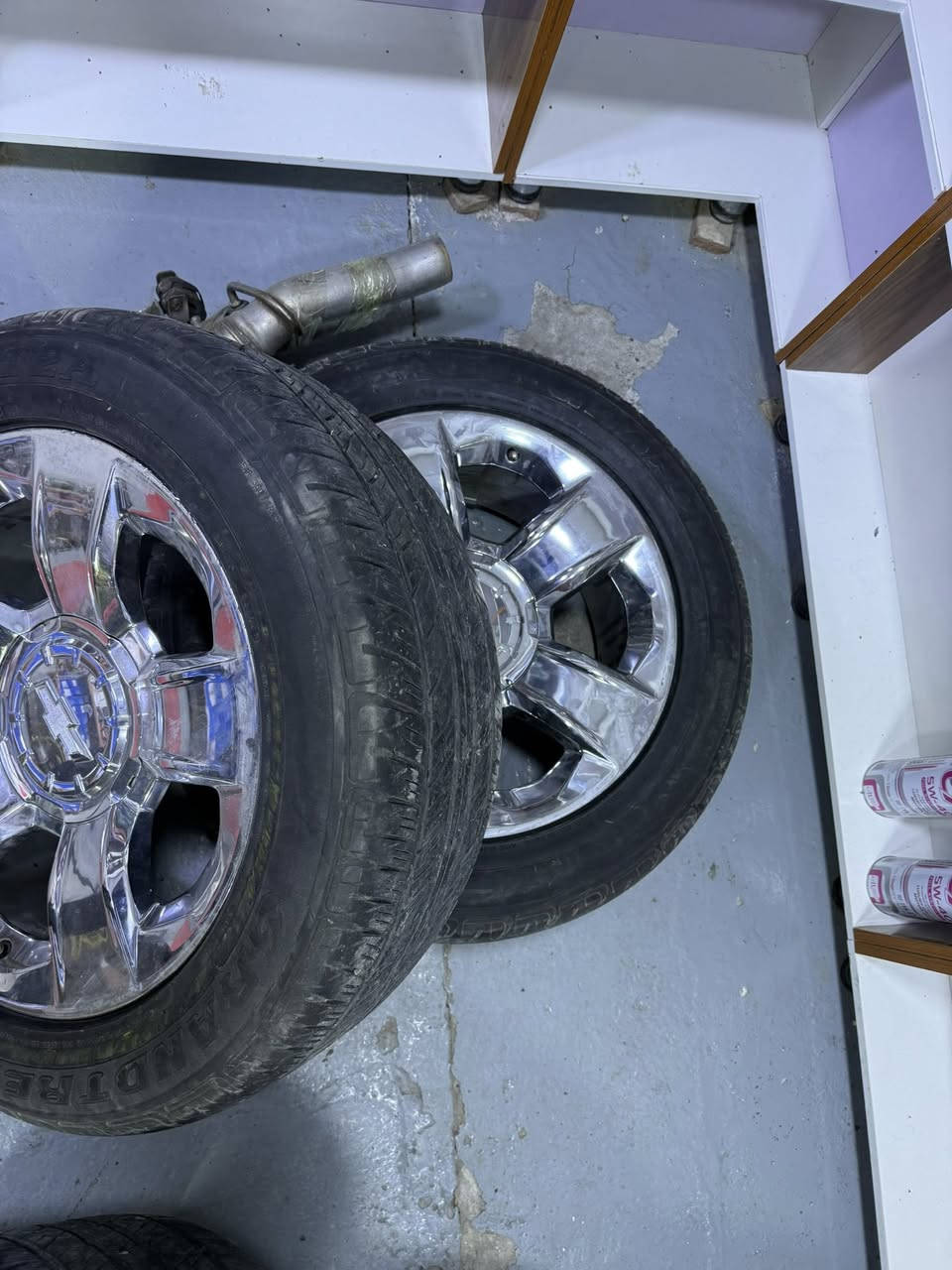 تخم تاير ويل تاهو 20 ltz نضيف جدا مكان بغداد
سعر 600$ بيه مجال
***********
