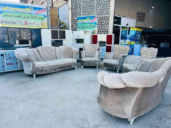 #من_مصر_عاصمة_الاثاث ✅

الى العراق بابل الهاشمية معرض الحربي ابو عبدلله

اكبر معرض ومعمل للأثاث والتخم في بابل

تخم تركي بالة نظافة عالية
السعر ١٦٩  الف كامل 🔥🔥

اسعار جملة الجملة بسعر تكلفة المواد 🔥

يوجد عروض وخصومات خاصة لأصحاب الكميات والحاويات

يوجد تفصال حسب الطلب ورغبة الزبون

يوجد توصيل 🚚🚚

#جديد
معرض الحربي ابو عبدلله لتجارة الاثاث 

#العنوان
العراق- بابل-الهاشميه 
ركن تقاطع البوسعبر ركن تقاطع السياحي

مقابل شركة رأس الخيمة للسيراميك

للحجز ومعرفه الاسعار يرجى مراسله الصفحه

واتساب ☎️
 *********** استاذ حيدر ابو عبدلله
 *********** حسنين الحربي
*********** اسامة السعدي

العنوان على خرائط كوكل ال GPS

https://maps.app.goo.gl/zYtBzz59SsbP1DKt9?g_st=ipc
