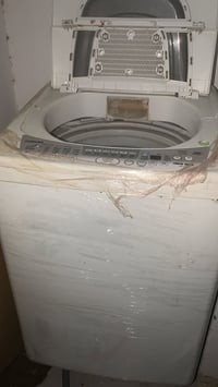 غسالة اوتماتيك • نضيفه • تنشف وتشطف