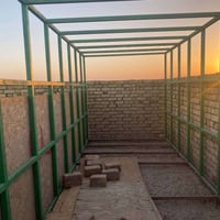 قفص • ٤×٢×٢م • حديد ثقيل