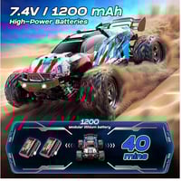 سيارة تحكم عن بعد • مقياس ١:١٨ • ٤٠ كم/س