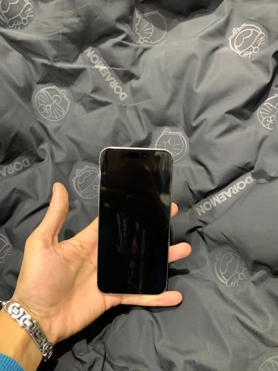 السلام عليكم
📱 ايفون 15 برو ماكس– 

جهاز نموذج Mماستر 

💾 الذاكرة: 256GB

🔋 البطارية: 86 ؏ وضع الشركه

✨ الجهاز نظافة عالية

🖥️ الشاشة 100% (مستبدلة نوعية حلوه)بصمه لوجه يرادله برمجه فقط ❤️

✅ باقي الأمور كلها شغالة تمامًا:

نت – صوت – اتصال – كاميرات – بدون أي خلل

🌍 الجهاز عربي 

🛡️ الجهاز مضمون من كل النواحي

📍 المكان: ديالئ– بعقوبه– تقاطع الوثبه 

💰 السعر النهائي: 725 ( مجال للشراي )

📞 للتواصل*********** 

رقم وتساب ***********

 يوجد نضام مروس ❤️حياكم ا❤️لله
