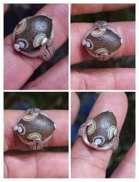 محبس سليماني عيون ملاكط تحفه وصياغه يدوي ثقيله قديمه بغداد حي الجهاد 0...