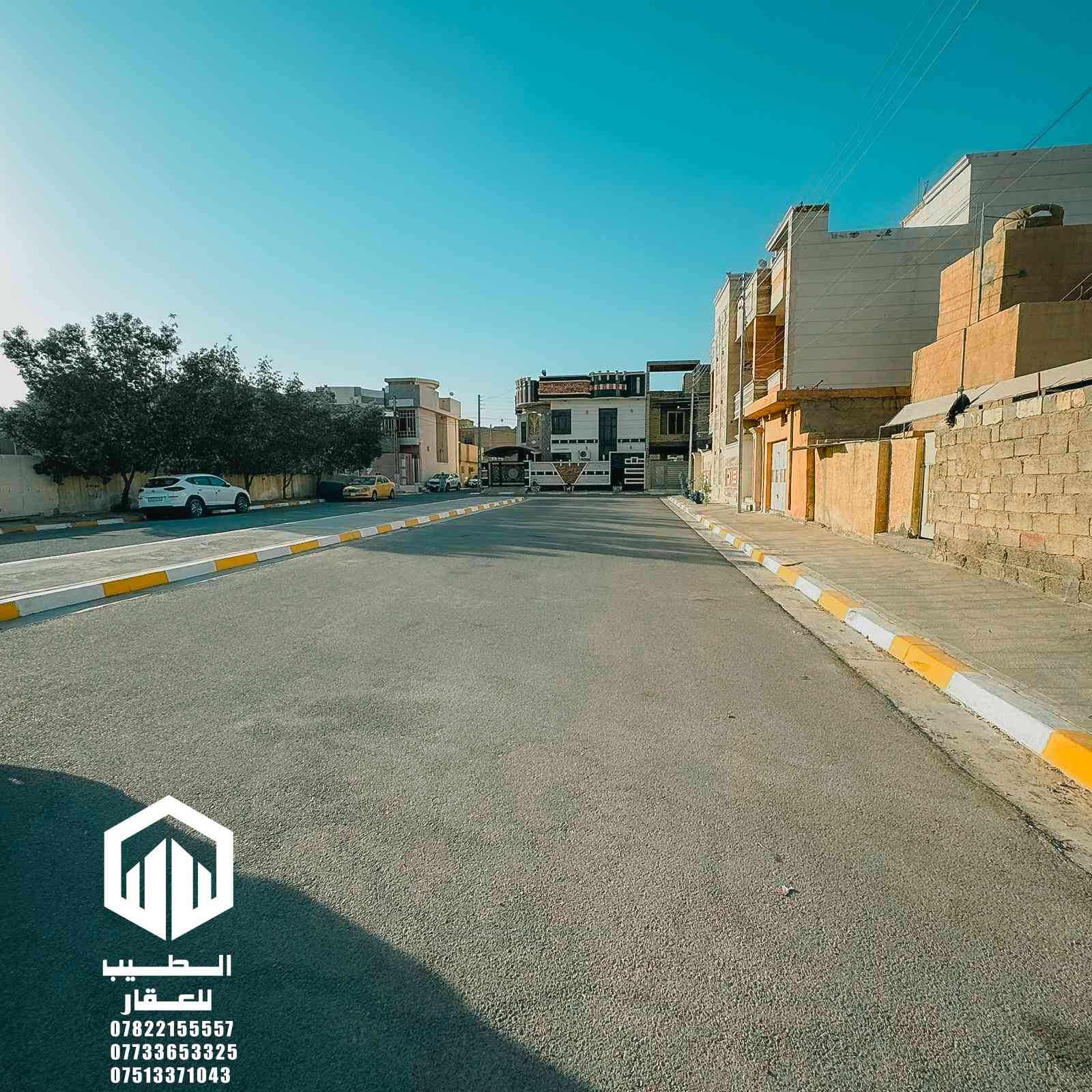 بيت للبيع في منطقة دور السبنت في الضباط الثانية 

تسلسل : 54

الموقع: منطقة الدور في الضباط الثانية مجاور مدرسة ابن خلدون للبنات 

بناء معمل السبنت 

المساحة: 216 متر مربع

نوع الملك: طابو صرف سند باسم شخص واحد

السعر : 210 مليون 

للاستفسار والمعاينة:

(مكتب الطيب للعقار)

عنوان المكتب: مجاور مجمع الشفاء - مقابل دائرة الكهرباء

للاتصال:

📞 ***********

📞 ***********

📞 ***********
