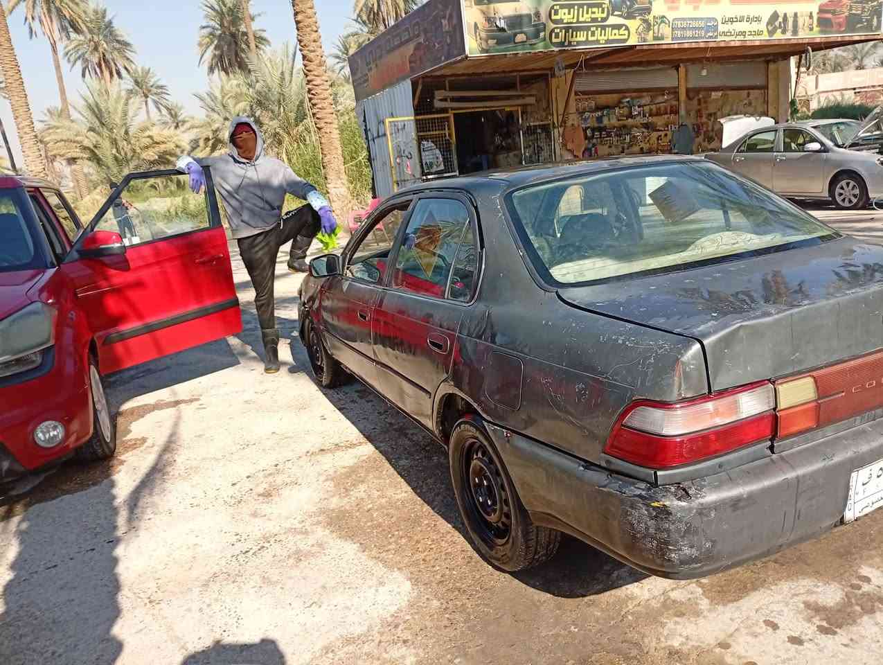 كورولا للبيع السعر 20 ورقه موديل 94 رقم بغداد حارس ثالث ***********
