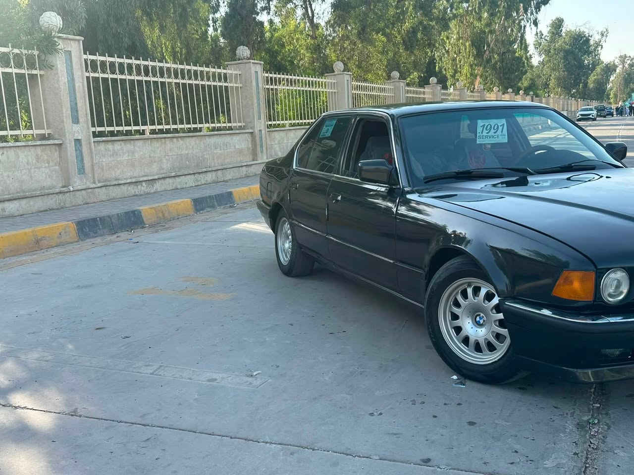 سلام عليكم بيم حجم 735✈️✈️سياره موديل
1991سياره BMWللبيع حصرا بدون مراوس اخوان سياره حيل حلوه ومرتبه مكينه وكير خير من الله بشرط رقم نينوى دولي سنوه وهزه جديده شرط تحول وكاله سياره كير توماتيك تبريد شاشه كامره جامات كهرب قفل مركزي لايت زينون ابو 100دولار بلاجكتورات جدد سياره مصبوغه جمالي لونها يجنن شرط 
اخوان رجا .......الماشراي لايتعب نفسو ويتعبني ويتصل الشراي يتفضل يجي ويشوف بعينو السياره سعره اخو البلاش ٤٠ورقه وبيها مجال خواتها الي مثلها فوك ال٥٠$
***********
