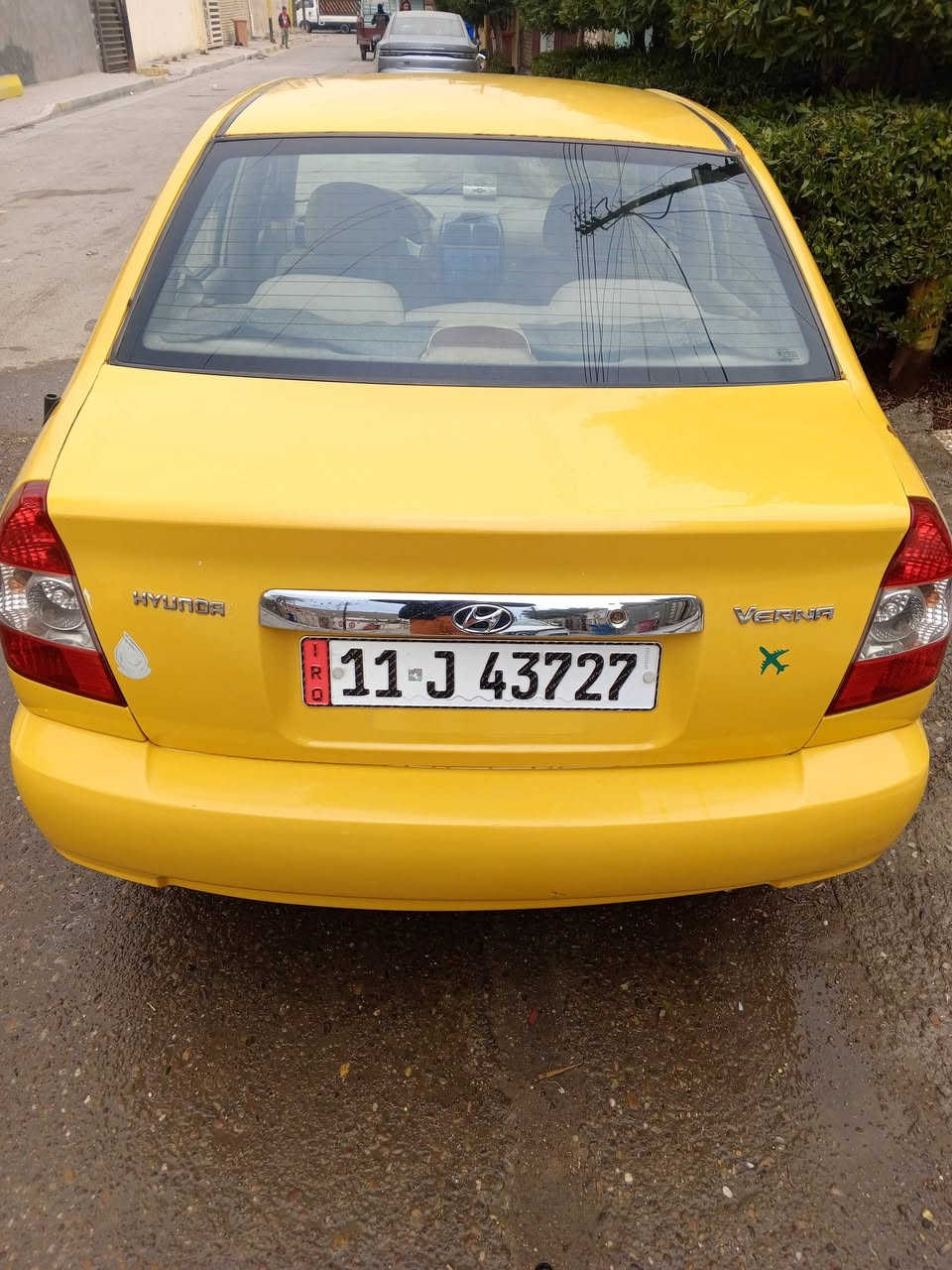 السلام عليكم هونداي فيرنا موديل ٢٠١٤ للبيع ٦٩ وبيه مجال كير محرك خير من الله صدر جديد رقم انكليزي بغداد بأسمي مصفرة تحويل ثاني يوم مكان السيارة  بغداد جسر ديالى للاستفسار ***********
