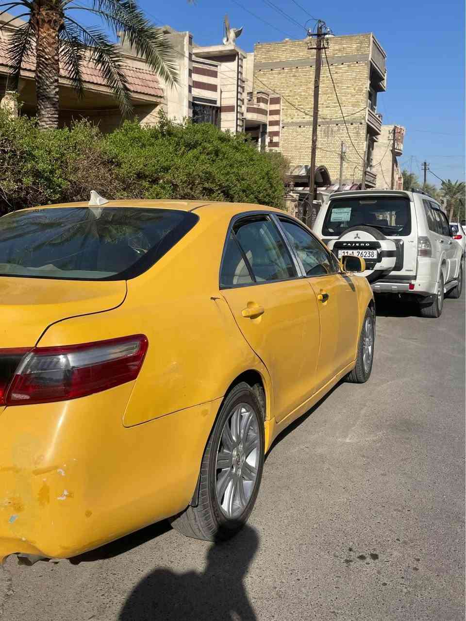 كامري 2009 وارد امريكي ضربته خشم البنيد و البنيد امبدل تبريد و محرك و كير جدد تجكم ستيرن كشن كهرباء كروز سرعه محرك 2400 سياره بيه منضومه غاز يعني انسه صرف البانزين رايده 68 وبيه مجال بسيط رقمي للمراسله و الاتصال *********** بغداد, العراق
