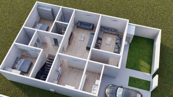 السلام عليكم 
مخطط و واجهة من تصميمنا
(الحمام الخارجي يفترض بالكلدور لكن الزبون اصر ان يكون بالخارج غلى يمين)
اذا تحب نصمملك راسلنا على الخاص 
او الاتصال بالرقم الاتي

***********
