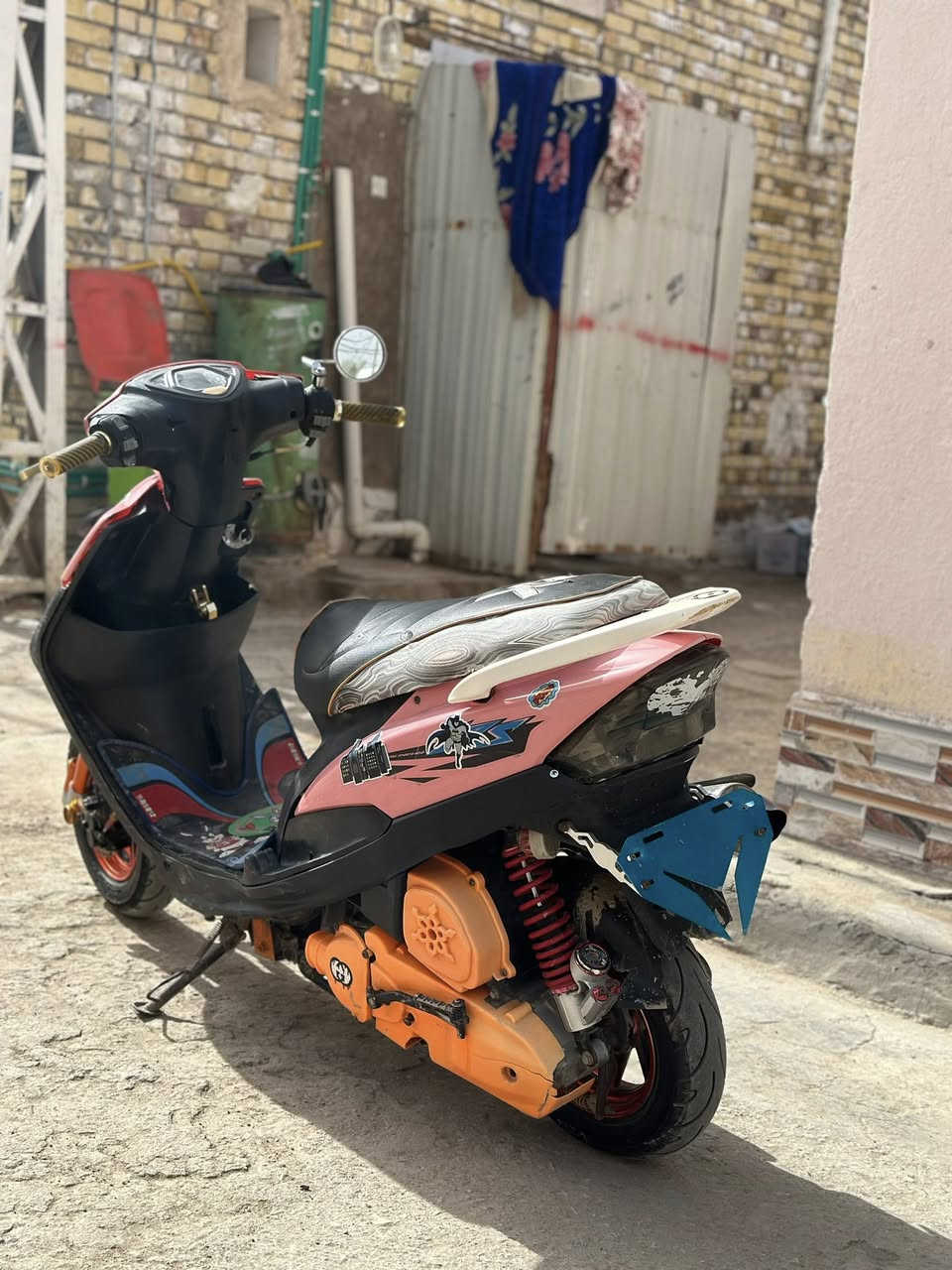 دراجه ماكس عدله ملغومه تزويد 
بوشه ٥٥ مزود 
جاهزه مـטּ كل شي متخسر عليه ولا ربع نكره سلف تشتغل 
تريد تستفسر اكثر تفضل خاص


**إذا كنت صاحب هذا الإعلان وتريد حذفه لأي سبب، رجاءا أرسل رسالة إلى الدعم الفني**