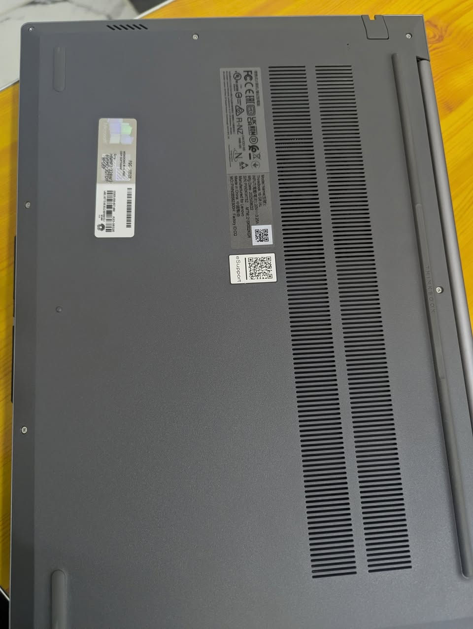 السلام عليكم لابتوب Think Book  جهاز نظيف جدا واستعمال اقل ال10 ايام  مواصفاته مذكورة بالصور  مكاني النجف تفحصه في حال وجود اي خلل رجعه اخوان الجهاز بالكارتون وسعره 1,250,000  للتواصل  ***********
