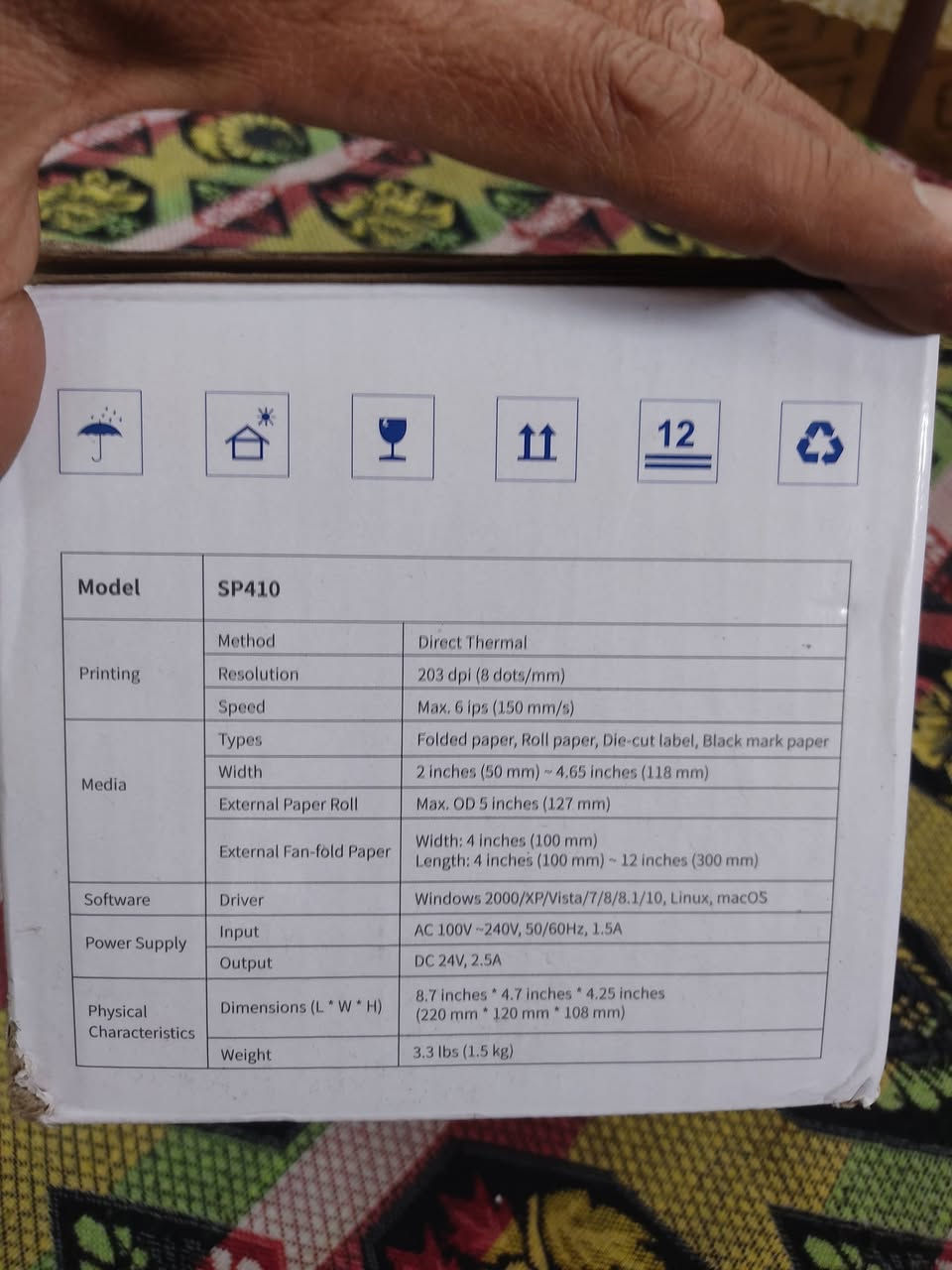 طابعة ملصقات حرارية لا تحتاج الى حبر
٦٠ الف


**إذا كنت صاحب هذا الإعلان وتريد حذفه لأي سبب، رجاءا أرسل رسالة إلى الدعم الفني**