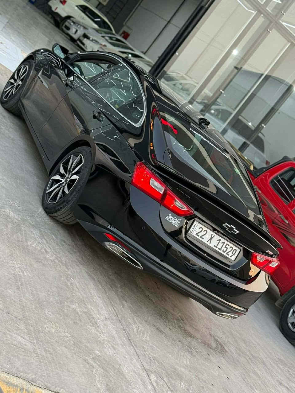 شوفرليت ماليبو  RS
رقم  اربيل  بسمي 
الموديل : 2024 🔥
حجم محرك : 4 سلندر 1500 توربو🚀🚀

اللون : اسود 

عداد المسافة :  ٤٠ الف كم 

ضررها جاملغ اليسر فقط 
بجم كبس 💯💯
دواخل سليمه💯💯
ايربك ستيرن وبرده 

المواصفات : RS

رادارت امامي
تشغيل عن بعد 
تحديد مسار جانبي
حساسات امامي خلفي
كامره خلفي
شاشه كبير لمس
كشنات كهربائي 
بصمة ابواب 
ويل rs حجم 18
اوتو ستارت (Auto start)
اوتو ستوب (Auto stop).  

الـسـعـر ….130.   للستفـسار. ***********

مانع انزلاق+ABS
ومزيد من مواصفات اخرى معروفة
