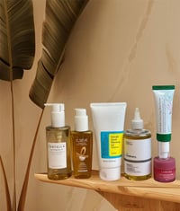 زيت منظف SKIN1004 • تونر جليكوليك 7٪ • قناع شفايف LANEIGE