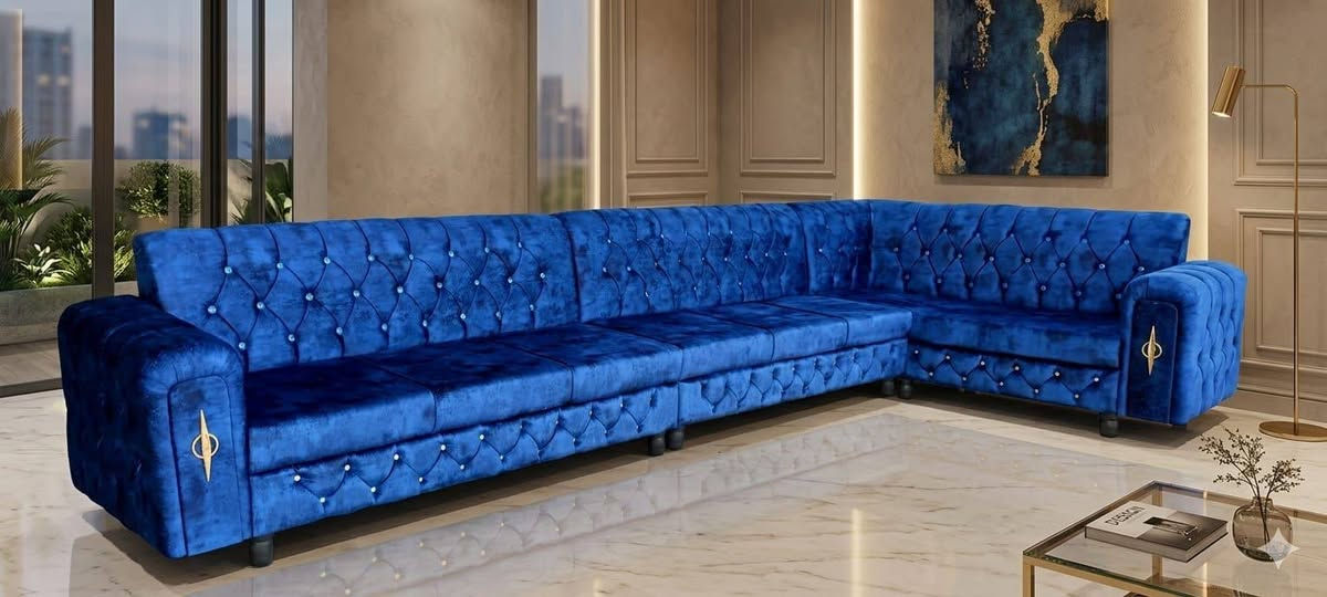 السلام عليكم عرض خاص ديوان ٧ أمتار خشب عراقي بلوك ١٦ قيود انج ونص اسفنج مميز اول بغداد فصالات تركيه جميع الوان اقماش وتر برو مقاوم للغبار انت تختار لون القماش والفصال تركي مبطن فقط ٣٠٠ الف ويتوفر لدينا قياسات وربعات وضمان الهيكل ١٠ سنوات واتساب *********** للحجز

