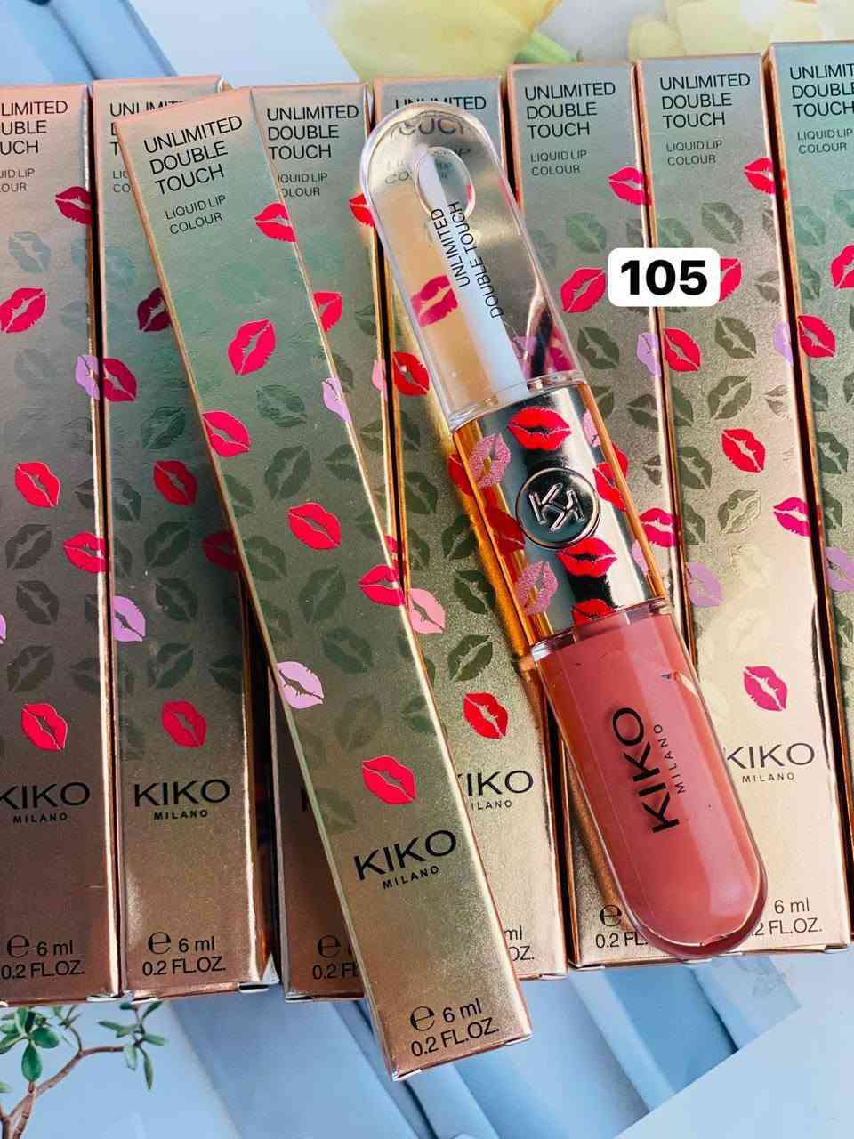 💋 KIKO MILANO - Unlimited Double Touch 💋
الروج والغلوس المزدوج الأشهر عالمياً من كيكو ميلانو متوفر الآن بجميع درجاته الساحرة والأكثر طلباً! ✨
إذا كنتِ تبحثين عن ثبات يدوم طويلاً، ترطيب مكثف، ولمعان لا يقاوم.. فهذا المنتج هو خياركِ المثالي. يتميز بتركيبته الثنائية:
1. الطرف الأول: روج مطفي (مات) بثباتية عالية جداً ولا يطبع.
2. الطرف الثاني: غلوس شفاف يمنح الشفاه مظهراً ممتلئاً ولمعاناً زجاجياً جذاباً.
🎨 الدرجات المتوفرة في الصور:
 100 (الأحمر الكلاسيكي الجريء) 💄
 101 (الوردي الحيوي) ✨
 102 (الوردي الناعم الهادئ) 🌸
 104 (النيود الطبيعي الساحر) 🤎
 105 (الكشمير الدافيء الأنيق) 🍁
 106 (الأحمر الياقوتي العميق) 🌹
 107 (الكرزي الجذاب) 🍒
 108 (المرجاني الناري المشرق) 🔥
 109 (الأحمر الكلاسيكي المخملي) ❤️
 110 (البيج الدافئ والمميز) ☕
111 (الدرجة الساحرة التي تبحث عنها الجميع!) 🌟


**إذا كنت صاحب هذا الإعلان وتريد حذفه لأي سبب، رجاءا أرسل رسالة إلى الدعم الفني**