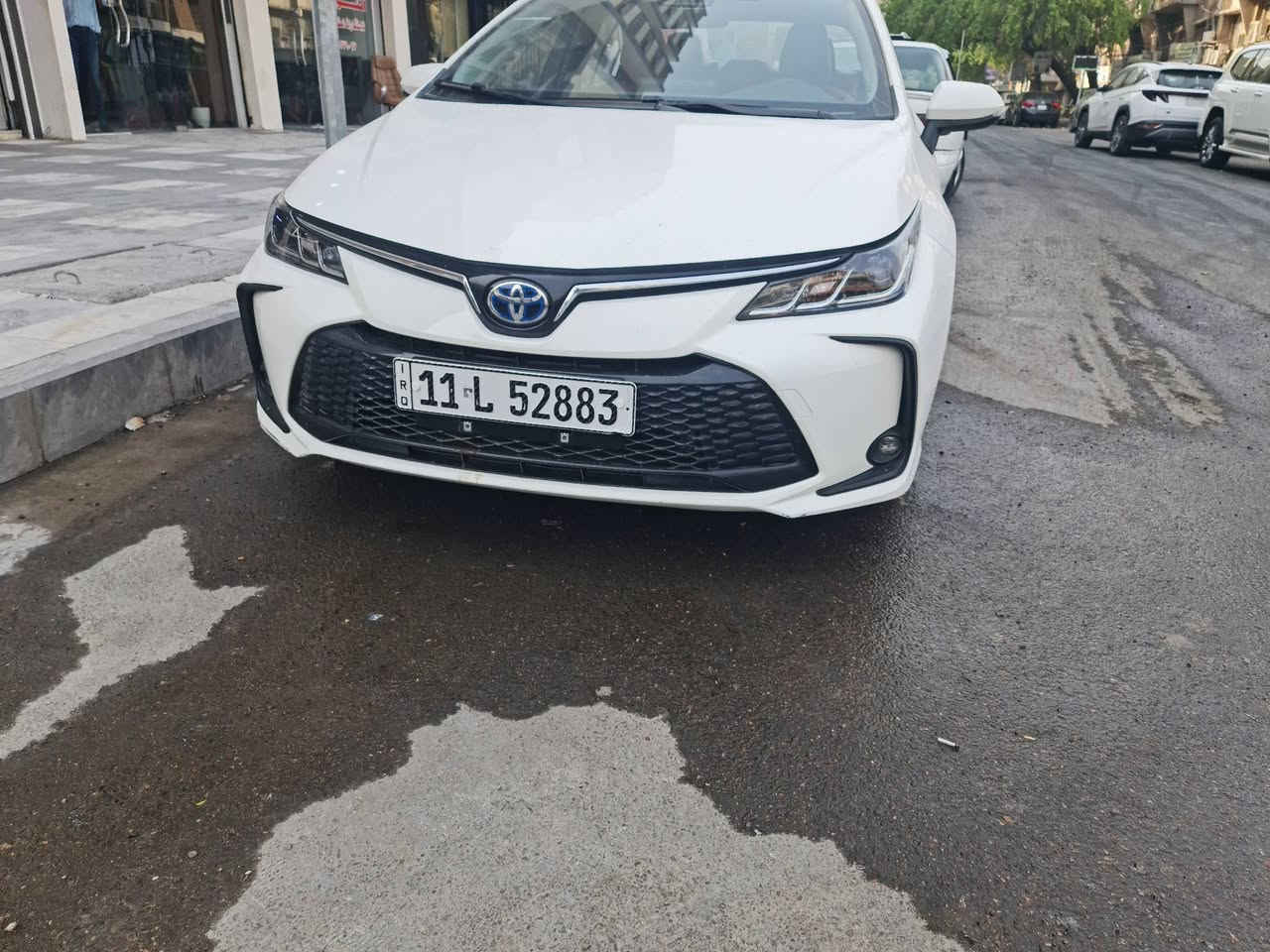 كورلا هايبرد موديل ٢٤ مكفوله عدا شخط زغير بالجاملغ الامامي
ماشيه ٣١ الف كيلو
السياره فول فتحه رادار جلد احمر بلادي تبريد قطعتين وباقي المواصفات المعروفه
السعر ١٤٥ وبيه مجال بسيط
مكانه بالكراده
***********
