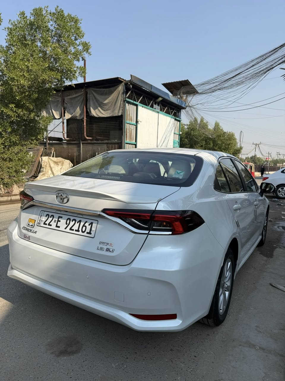 كورلا 2024⭕️ بيه بارد على كد أصبعين
حجم المحرك 1800 

ماشي 32الف 

نوع الوقود بانزين 

دخول ذكي بصمة تشغيل بصمة   

شاشة ديجيتل  

تبريد قطعتين 

ويل كب حجم الاطارات 16 

حساسات امامي خلفي 

لايتات عدسة 

سبايدر خلفي sas

بك لايتات لد 

كشاف لايت لد 

مرآة قابلة للطي 

اشارة بالمرآة  

مرآة داخلية عاكسة 

السيارة رقم اربيل تحويل مباشر

مكان السياره -  بغداد 
سعر 189 بيه مجال قليل
للاستفسار

***********
