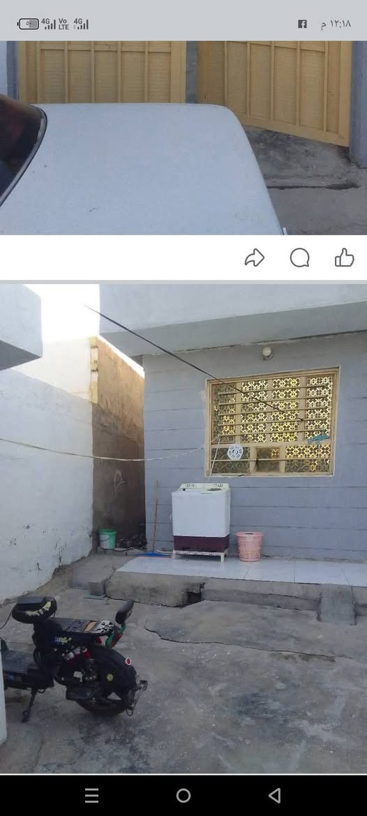 من رخصه مدير كروب لبيع بيت مساحه 200 متر  غرفتين ستقبال مطبخ صحيات. درج بيتونه ستاره.  ترك خط مولد. كعرباء وطنيه بيت حلو مرتب عالي من شارع. تبليط خدمات. بيت كله برسولون حديقه حوش كراج سياره  مصبوغ كامل بناء حديث ب 2017. بتلو مسلح شيش  الله شاهد  بي ملاحضات بسيطه. بوب حديد مدخل بيت وداخل بلاستك  فرع هادى منطقه هادئه. مشمول بتطويب ومعاملته. بلبلديه  كامله زراعي. شهربان حي المهدي  من تدهل سيطره ثاني فرع ع يدك يسره قرب شارع العام. سعره 35. وبي مجال حك جيه لطبيبن   ***********
