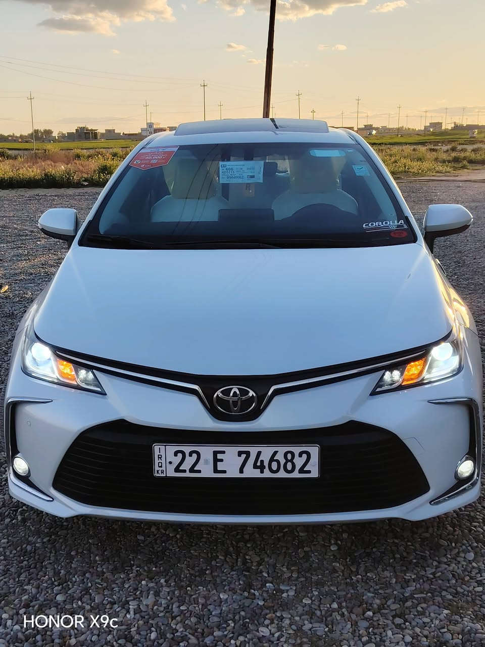 السلام عليكم 
كورلا  خليجي 2022 جيهان ماشيه 145 K/m سياره فول 1/1 بصمه فتحه ستلايت تشغيل عن بعد محرك 18
بيها تعديل PDR بي دي ار مكانين فقط غيرها مكفوله كفاله عامه 
بصمات ابواب نظام ترحيب تبريد قطعتين 
نقطة عمياء سياره مسستمه اناره كامل 
محرك گير صدر تخم تاير شركه سبير مانازل 
سنويه هزه رقم جديد تحويل مباشر 
مكان السياره الحويجه-الحلوات
السعر 165 $ بي مجال بسيط
***********
