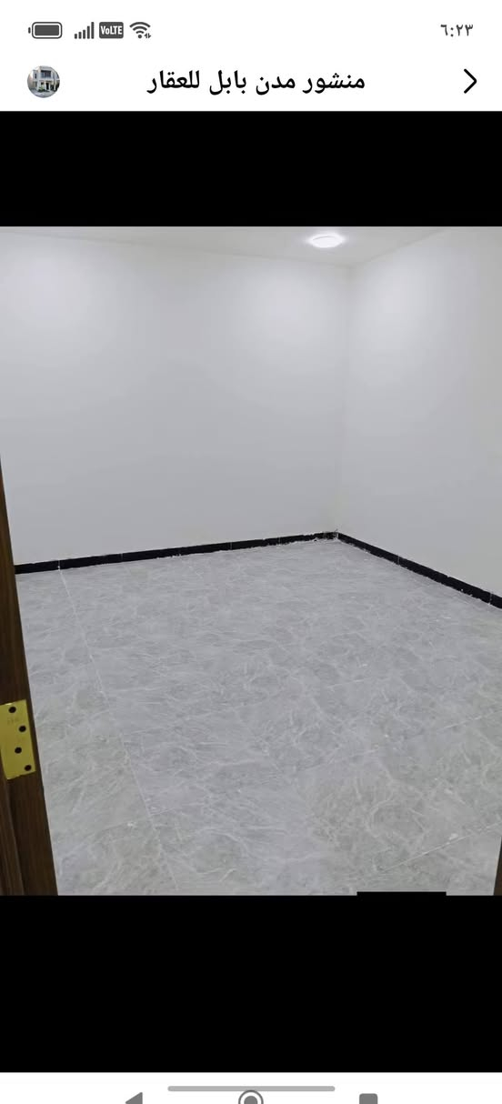 شقه للإيجار غرفة صالة مطبخ كليدور مجمع صحيات حي الصحة مارينا طابق ثاني معزولة تماماً مبلغ الإيجار 300 للاستفسار ***********
