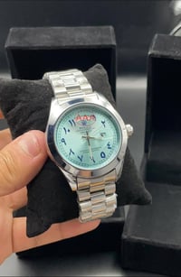 عرض على اول تم 20 الف مع التوصيل ساعه رولیکس رجالي قفل فراشه منفذ شهري...