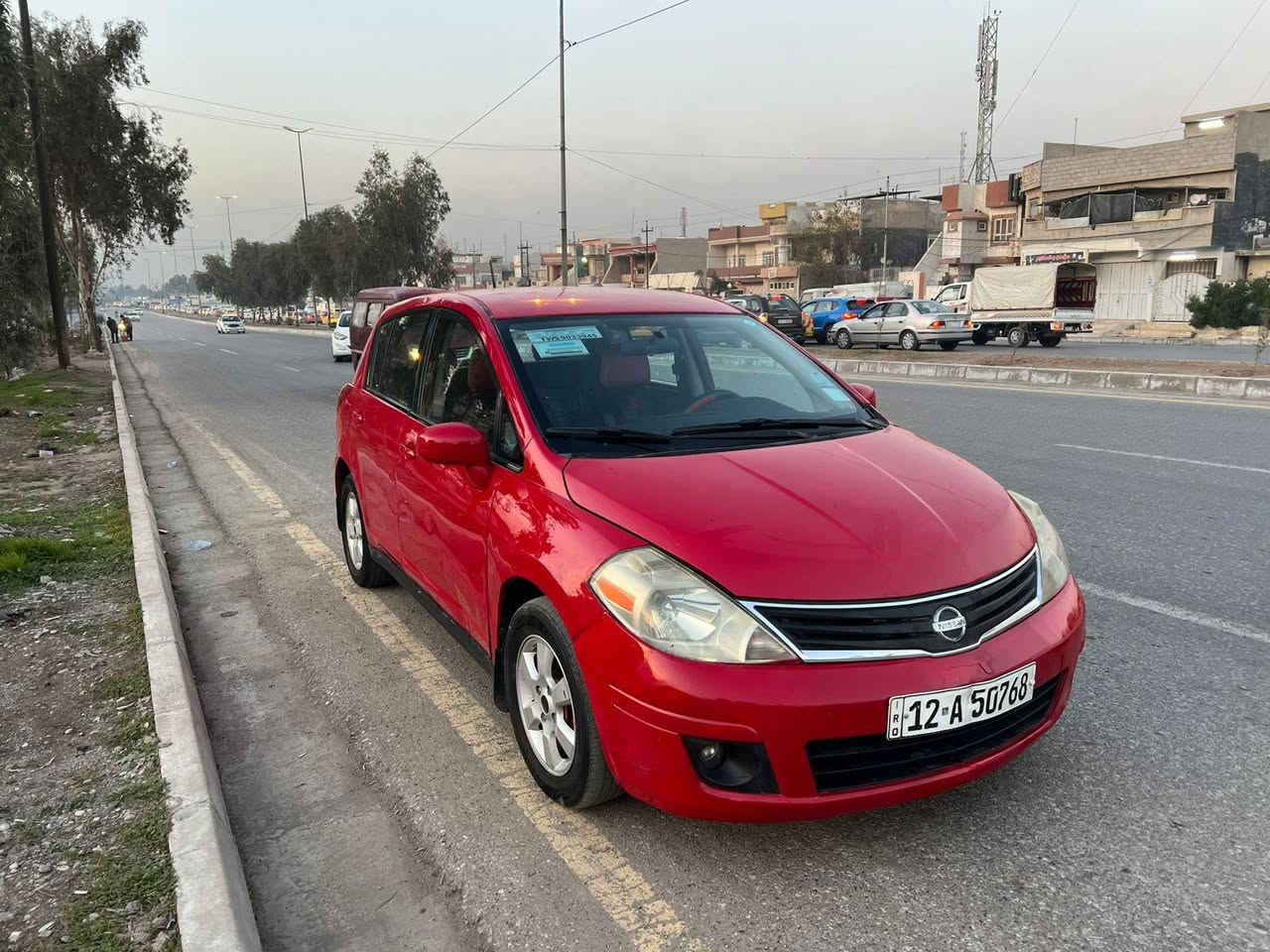 للبيع
سعر 68$
نيسان فيرسا موديل 2009 
محرك ٤سلندر حجم ١٦ دوش كير اوتوماتيك شرط المحرك والكير 
رقم نينوى دولي رقم وهزة وسنويه جديد شرط التحويل 
بيها كوبون بانزين ⛽️
صبغ ٣قطع  بوند وجاملغ امامي يسار  وباب خلفي يمين بدون دواخل شرط 
سيارة جاهزة 
موصل الايسر 
***********
***********
